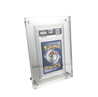 Single Psa Graded Card Display Frame מעמד מסגרת מגן אקרילי לתצוגת הקלף מדורג שלך