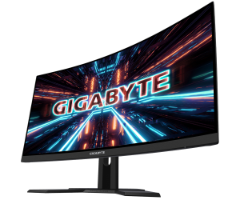 מסך גיימינג קעור Gigabyte G27FC A 1Ms 170Hz OC FHD VA 8Bits Speakers