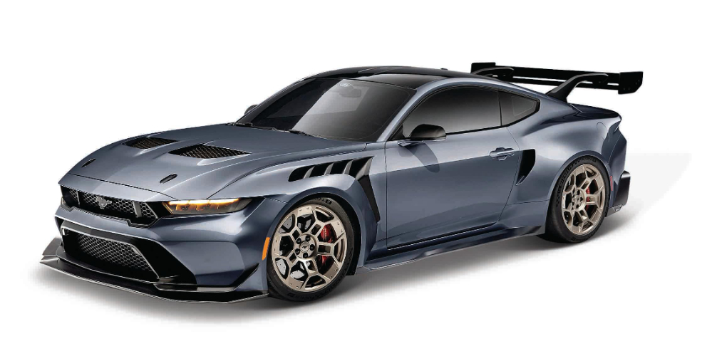 מאיסטו - דגם מכונית פורד מוסטנג  - Maisto 2025 Ford Mustang GTD Dark Grey 1:18