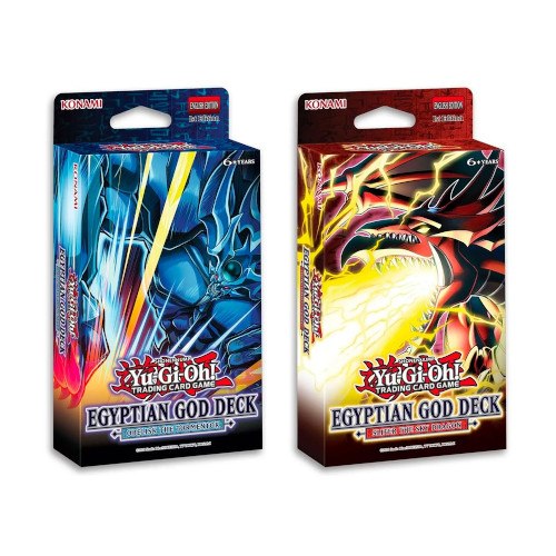 קלפי יו-גי-הו Yu-Gi-Oh TCG Egyptian God Slifer The Sky Dragon & Obelisk The Tormenter Structure Deck