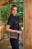 Cross Body דגם FENNA JABALI קטן רצועה מתכווננת | 19x6x16 cm