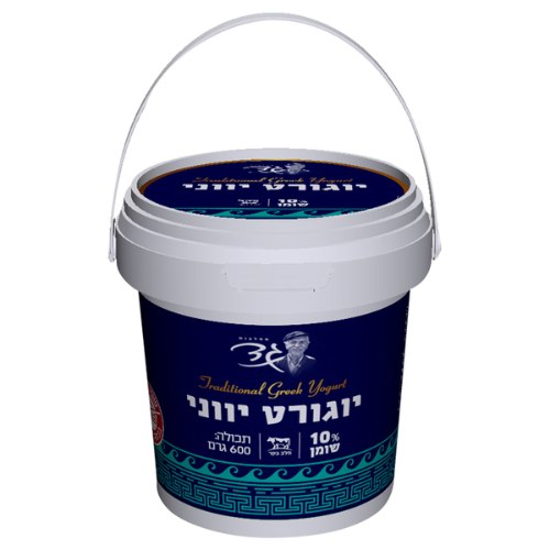 יוגורט יווני 10%, 600 גרם