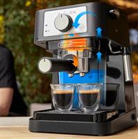 מכונת אספרסו קומפקטית מבית דלונגי DeLonghi Stilosa EC260BK