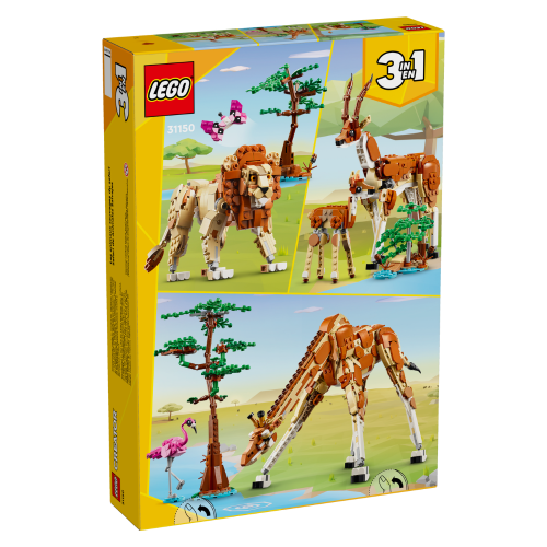 לגו קריאטור - חיות בר בספארי - LEGO 31150