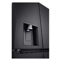 מקרר 4 דלתות נירוסטה מושחרת LG דגם GR-730BDIS