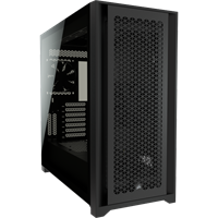 מארז CORSAIR 5000D AIRFLOW Tempered Glass Black ATX