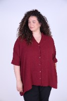 חולצת סימון בורדו