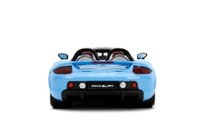 ג'אדה - פורשה כחולה - Jada Porsche Carrera GT Convertible Blue with Black