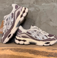 Asics Gel Nyc Unisex Cocoa Powder Pure Silver סניקרס אסיקס יוניסקס