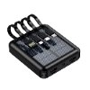 שחור - SolarFlex – מיני מטען סולארי נייד שמתאים לכל מכשיר