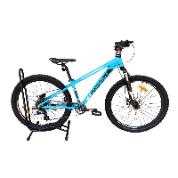 אופניים מידה 27.5" פרימיום שלדת אלומניום 8 הילוכים בצבע תכלת - CONNECT PREMIUM