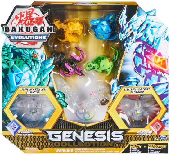בקוגן ג'נסיס קולקשיין Bakugan Evolutions Genesis Collection 8-Figure Pack