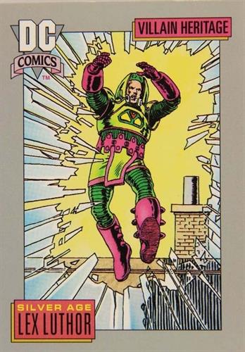 קלף בודד די.סי קומיקס DC Comics - Lex Luthor's Lab - Villain Heritage - 26