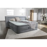 מזרן מתנפח זוגי PremAire עם משאבה מובנית ‎203×152×46‎ ס״מ | INTEX | מק״ט ‎64906‎ | קפיץ קפוץ