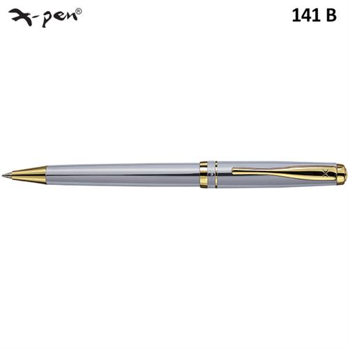 עט נובו  כסף זהב  X-Pen NOVO דגם XP-141