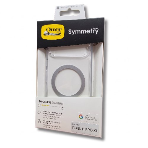 עותק של כיסוי שקוף OtterBox Symmetry  ל-Google Pixel 11 Pro XL – הגנה צבאית בעיצוב דק