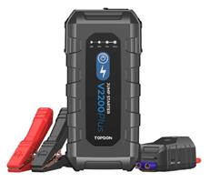 מטען התנעה נייד לרכב דגם V2200 Plus מבית טופדון