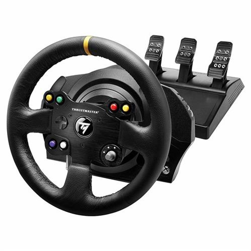 Thrustmaster TX Racing Wheel Leather Edition - הגה ודוושות עם קלאצ לאקס בוקס