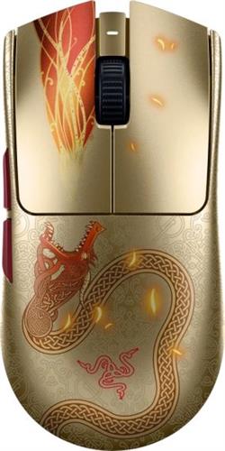 עכבר גיימינג אלחוטי ארגונומי מבית רייזר דגם Razer Viper V3 Pro Counter-Strike 2 Edition