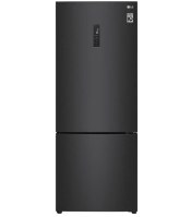 מקרר מקפיא תחתון 455 ליטר LG R-2B479B - גימור שחור מט
