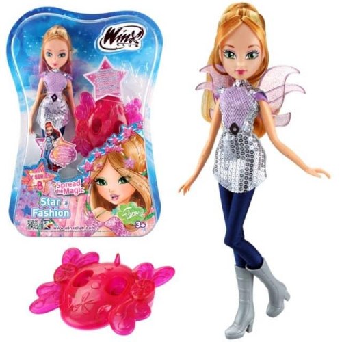 Winx Club Fairy FLORA Star בובה פיה וינקס פלורה סטאר