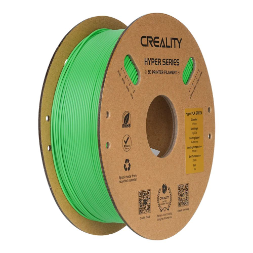 CREALITY - סליל הדפסה ירוק למדפסת תלת מימד Hyper Series PLA 1.75mm 1kg