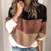 חאקי - סריג פסים ASHLEY