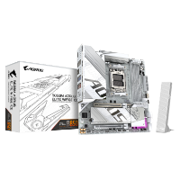 לוח אם Gigabyte B850M AORUS ELITE WIFI6E ICE M-ATX DDR5 AM5 2.5GB