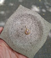 תליון לב זהב רוזקוורץ