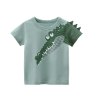 ירוק הדפס תנין - חולצות 3D עם הדפסי חיות לילדים