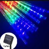 צבעוני - מארז 8 פסי לד סולאריים לעצים ולגינה Light Sticks