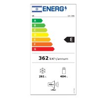 מקרר 4 דלתות אינוורטר - 665 ליטר LG אל ג'י  GR-728S נירוסטה