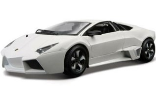 דגם מכונית למבורגיני רוונטון לבנה 1/24 2007 Bburago Lamborghini Reventon