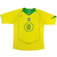 Brazil Home Shirt 2004 - Ronaldinho