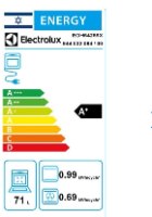 תנור אפיה בילד אין ELECTROLUX אלקטרולוקס EOH64259X