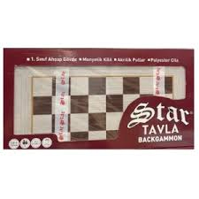 שש בש שחמט  עץ מהודר - STAR TAVLA 2061