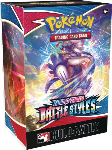 קלפי פוקימון בילד אנד באטל Pokémon TCG: Sword & Shield Battle Styles Build & Battle Box