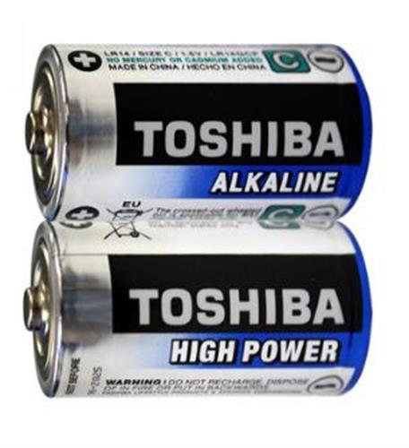x2 סוללות C - חברת Toshiba