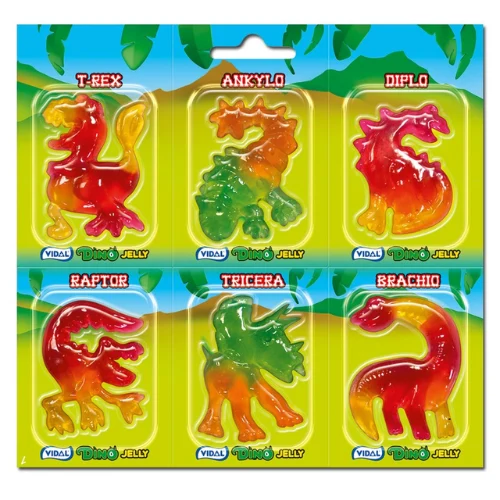 גומי בודד בצורת דינוזאורים 🦖🦕 11 גרם