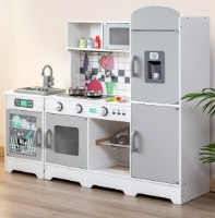 מטבח לילדים מעץ אלקטרוני ניר W10C610 מאת בית העץ