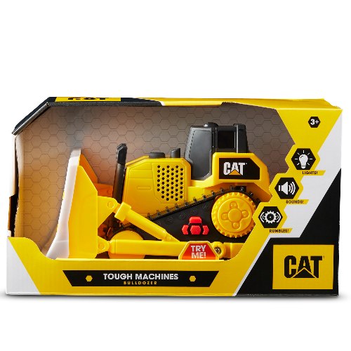 CAT- טרקטור שרשרת משמיע קולות