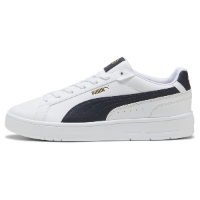 Puma Court Classico men's Sneakers white black gold סניקרס פומה גברים לבן שחור
