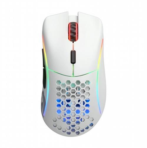 עכבר גיימינג אלחוטי Glorious Model D Wireless לבן מט