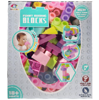 משחק הרכבה לגו רך פלסטיק - BLOCKS