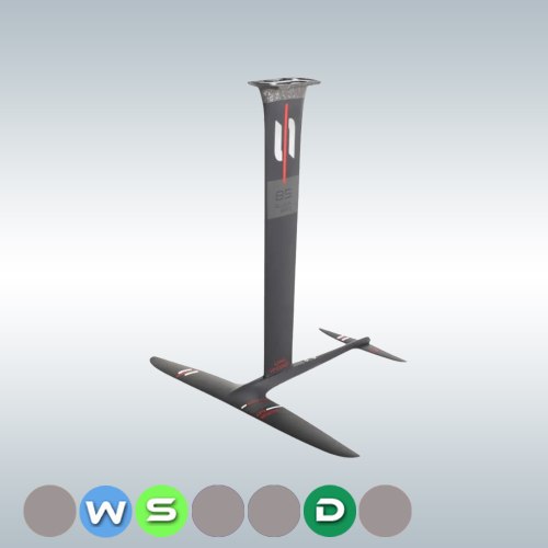 Blackbird Razor 847-375-85-INT 784cm² / AR 9.20