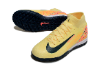 עם גרב - נעלי קטרגל ילדים Nike Air Zoom Mercurial Superfly צהוב
