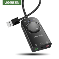 מתאם כרטיס קול USB חיצוני UGREEN