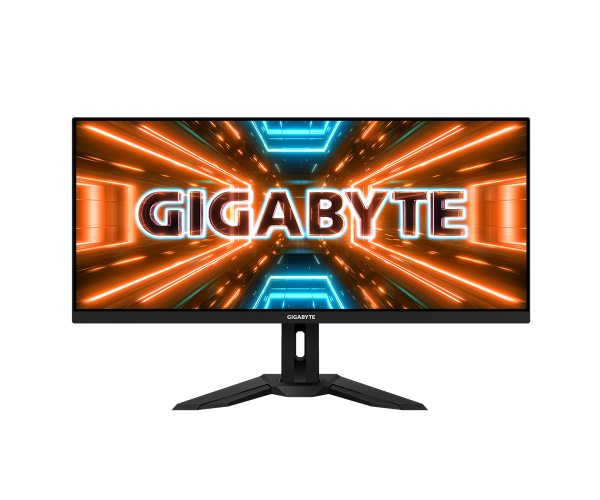 מסך גיימינג סופר רחב Gigabyte M34WQ 144HZ UWQHD 1MS HDR400 IPS KVM 21:9