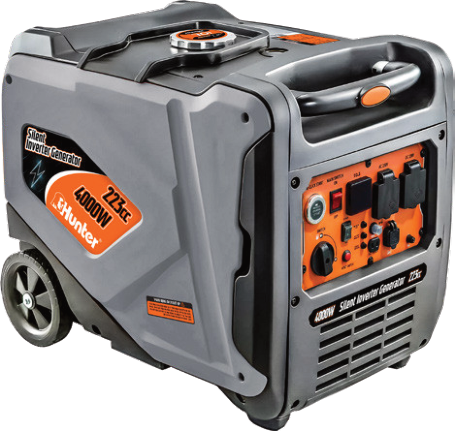 גנרטור מושתק אינוורטר ⁦Hunter⁩ – ⁦4000W⁩ | הנעה אלקטרונית