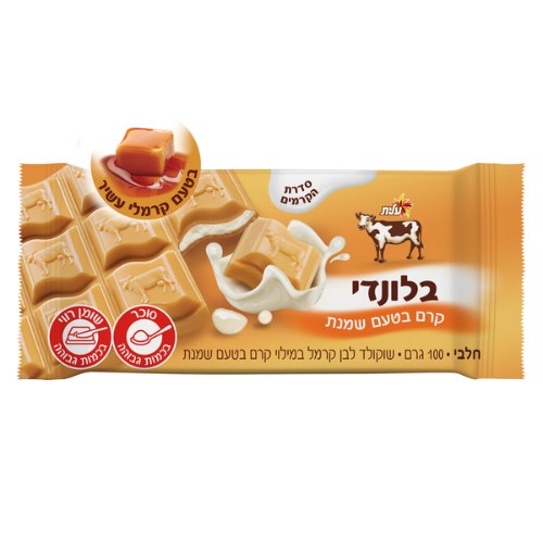 שוקולד בלונדי קרם שמנת